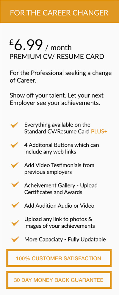 Benefits - Career Changer
